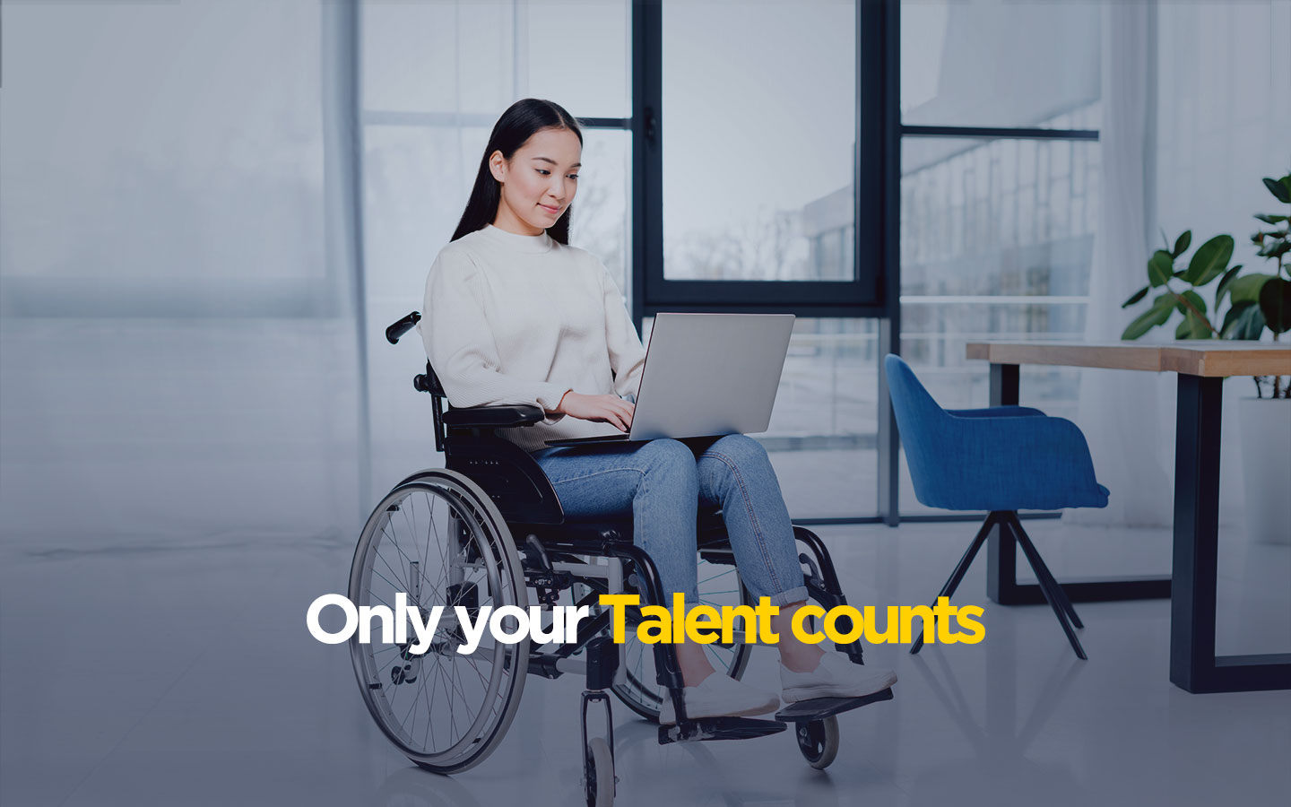 only talent counts